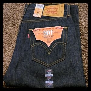 Levis 501 mens jeans